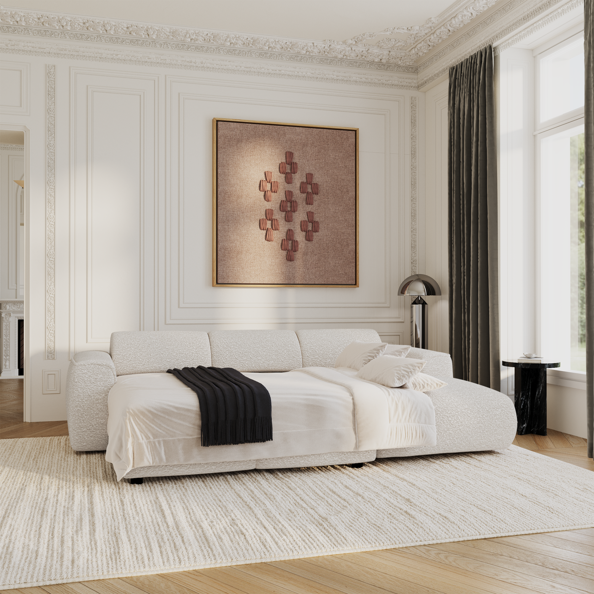 Canapé Convertible Angle Droit Yuma