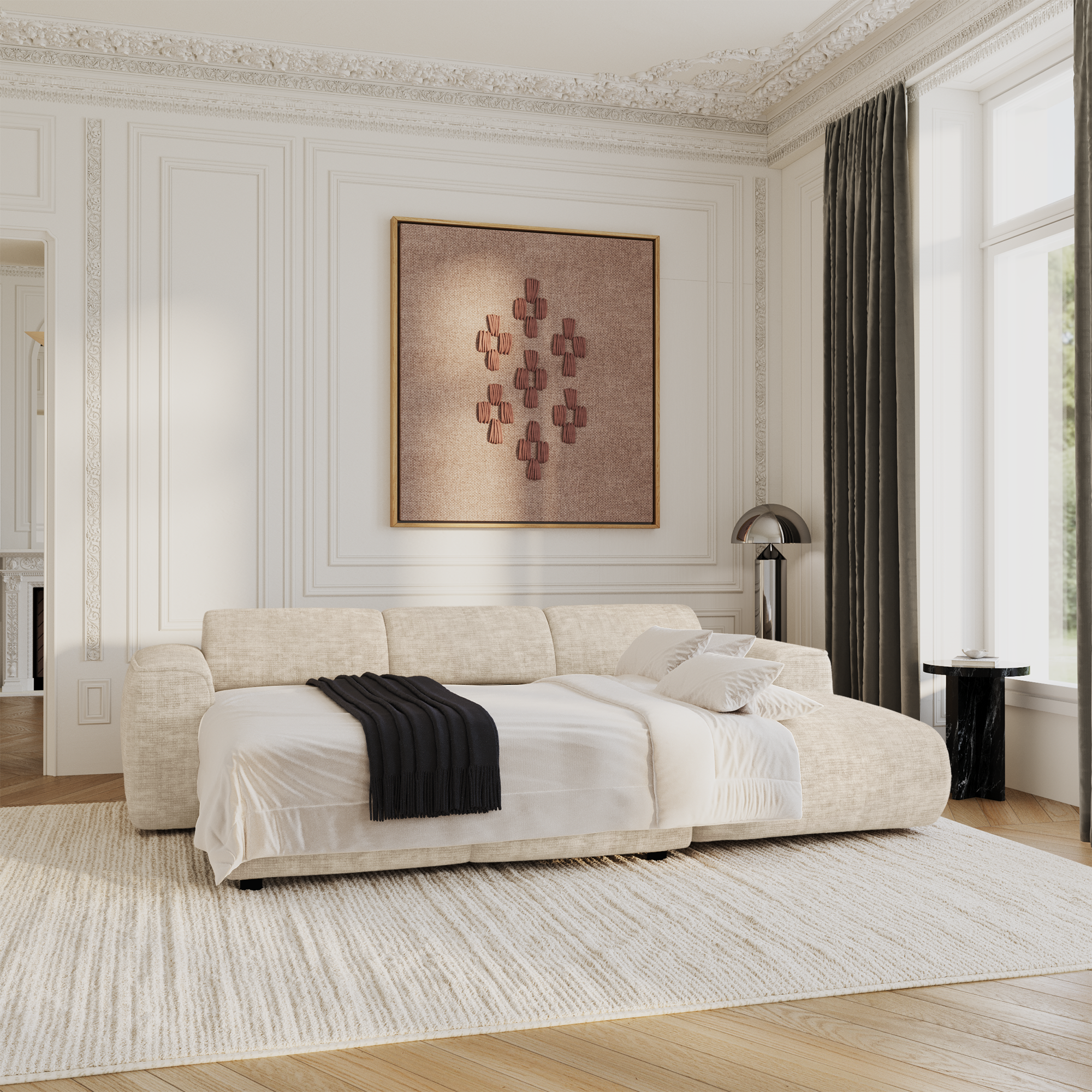 Canapé Convertible Angle Droit Yuma