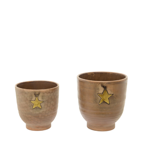 Cache-Pots Stars Noël