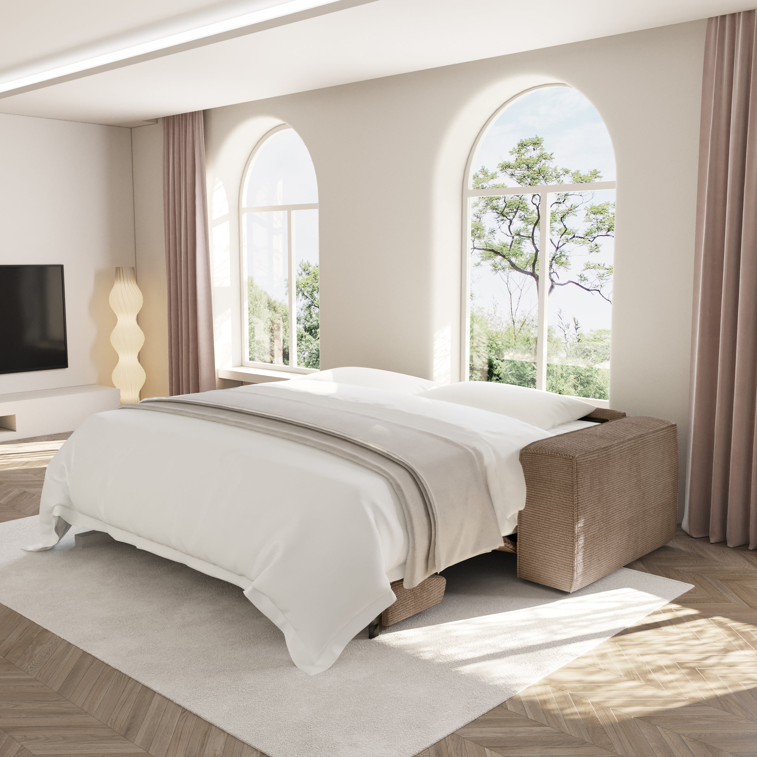 Joan Sofa Bed, 160 cm Sleeping Area