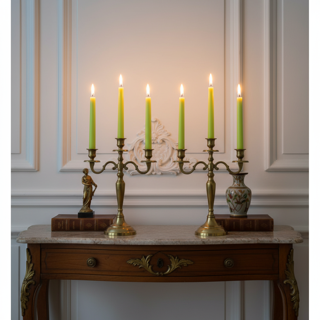 Bougies pour Chandelier Rustic