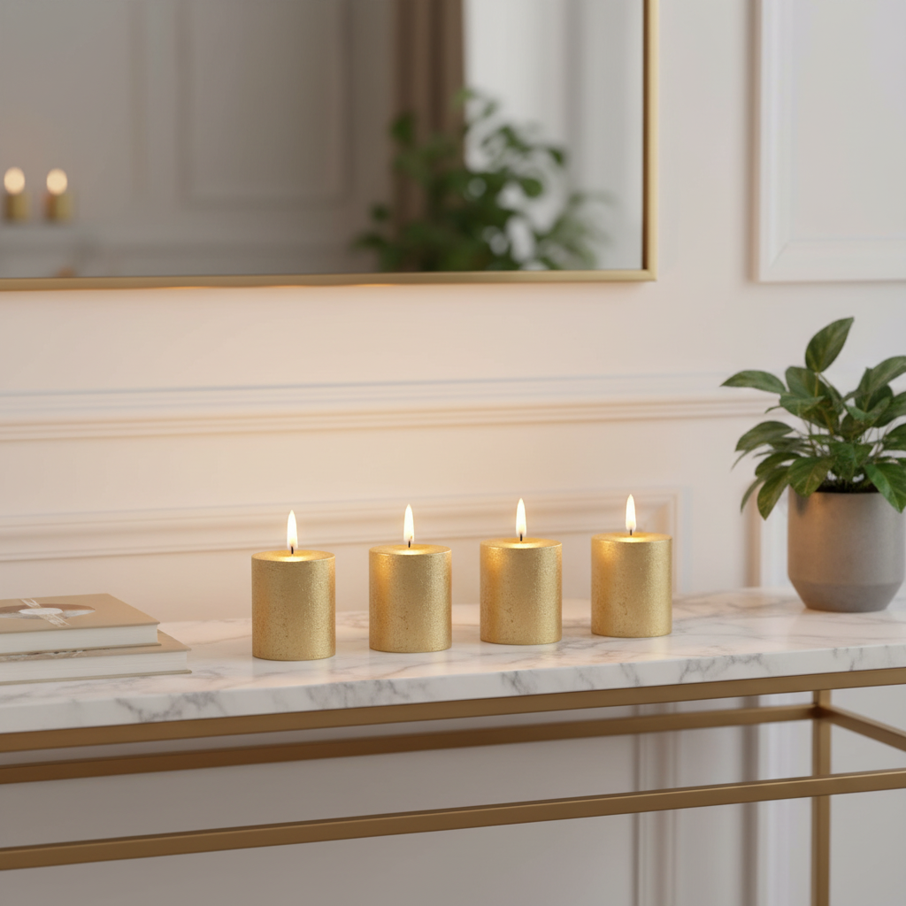 Juego de 4 velas ANTIK XS