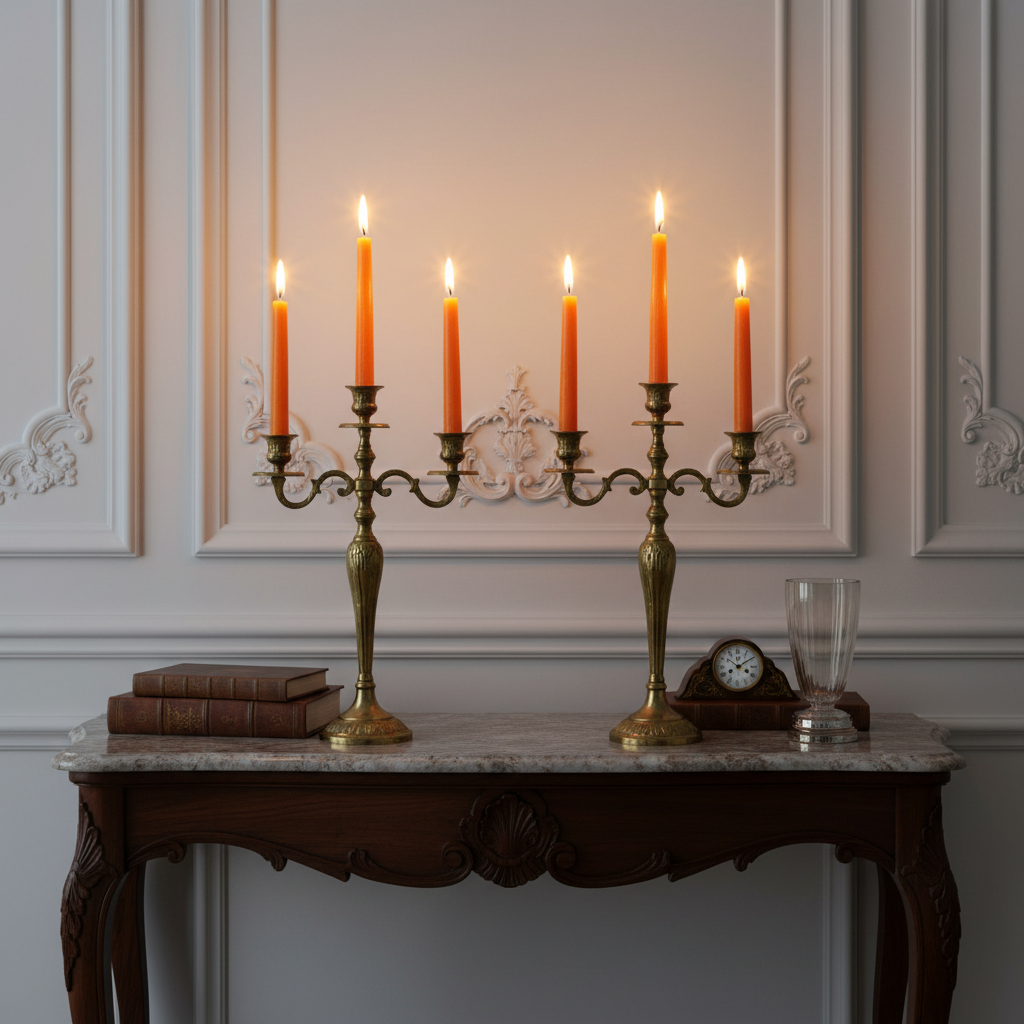 Bougies pour Chandelier Rustic