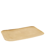 Golden decorative plateau