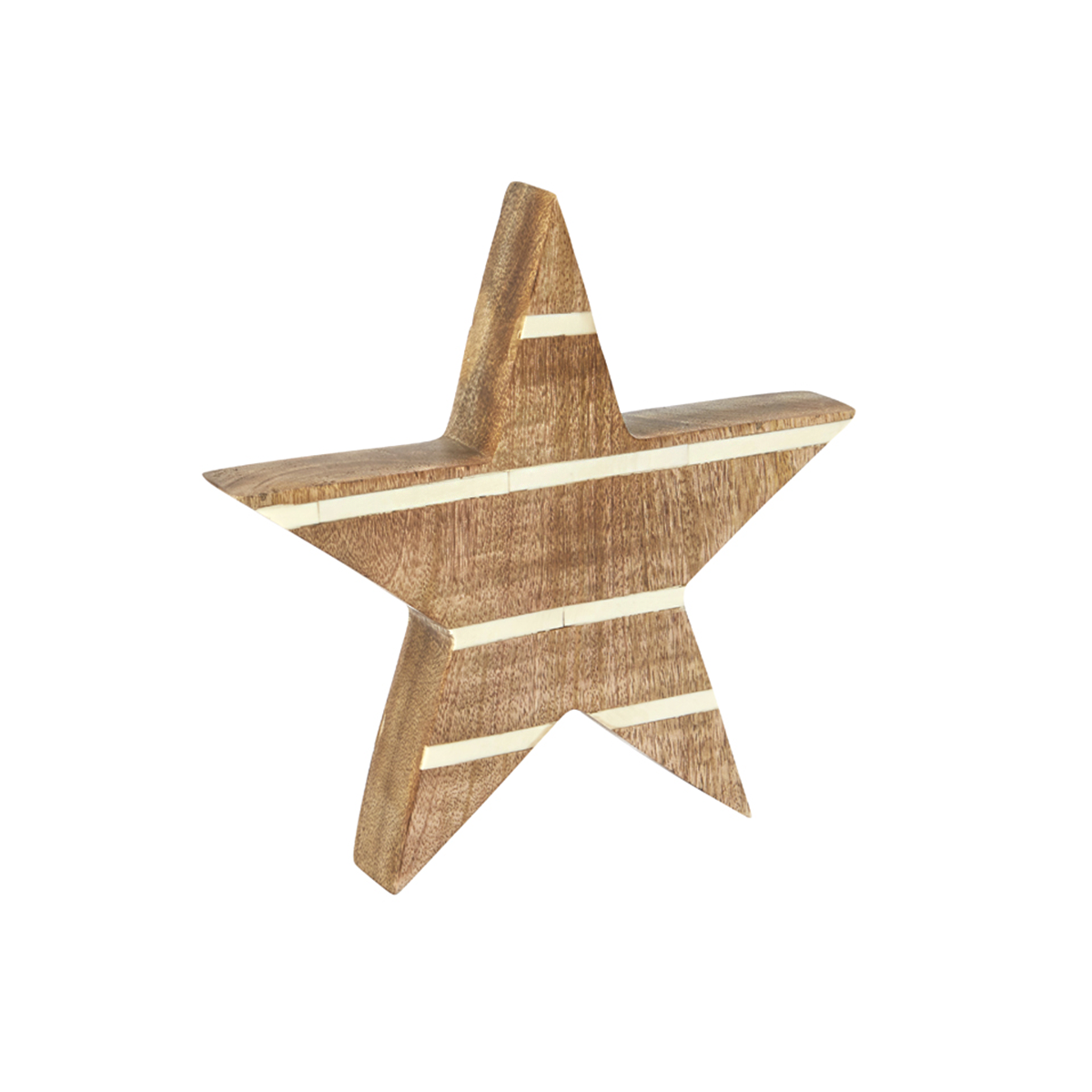 Estrella decorativa de madera H23
