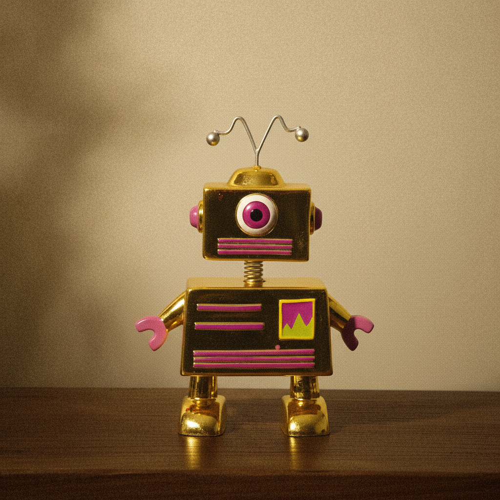 Salvadanaio pop di Natale robot