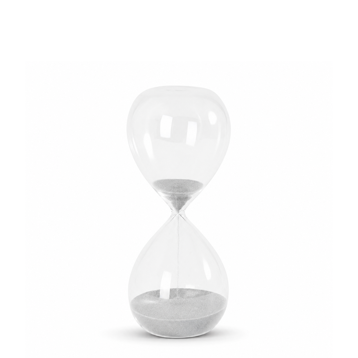 Sablier gris 20 cm