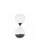 Reloj de arena de cristal