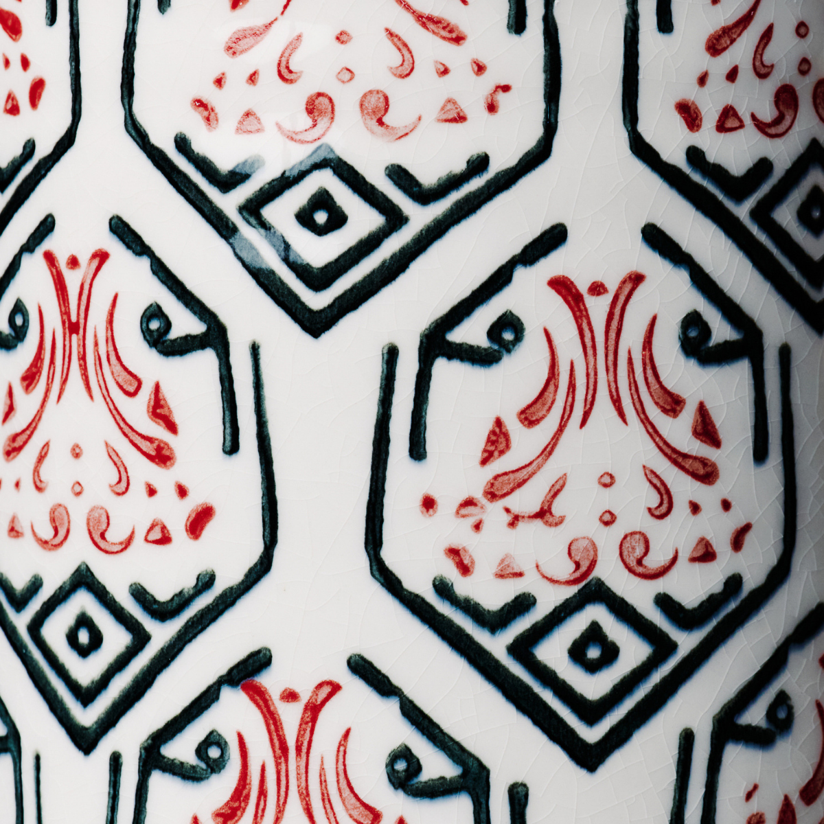 Vaso Amaryllis in ceramica H43