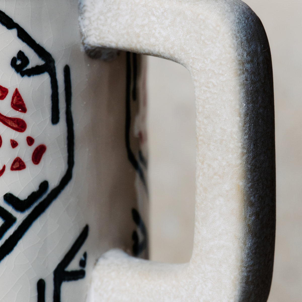 Vaso Amaryllis in ceramica H43