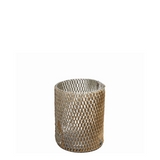 Glass and Leather Lantern