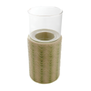 Portacandele in ceramica TOTEM H24