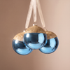 Boule de Noël Bicolore Bleu