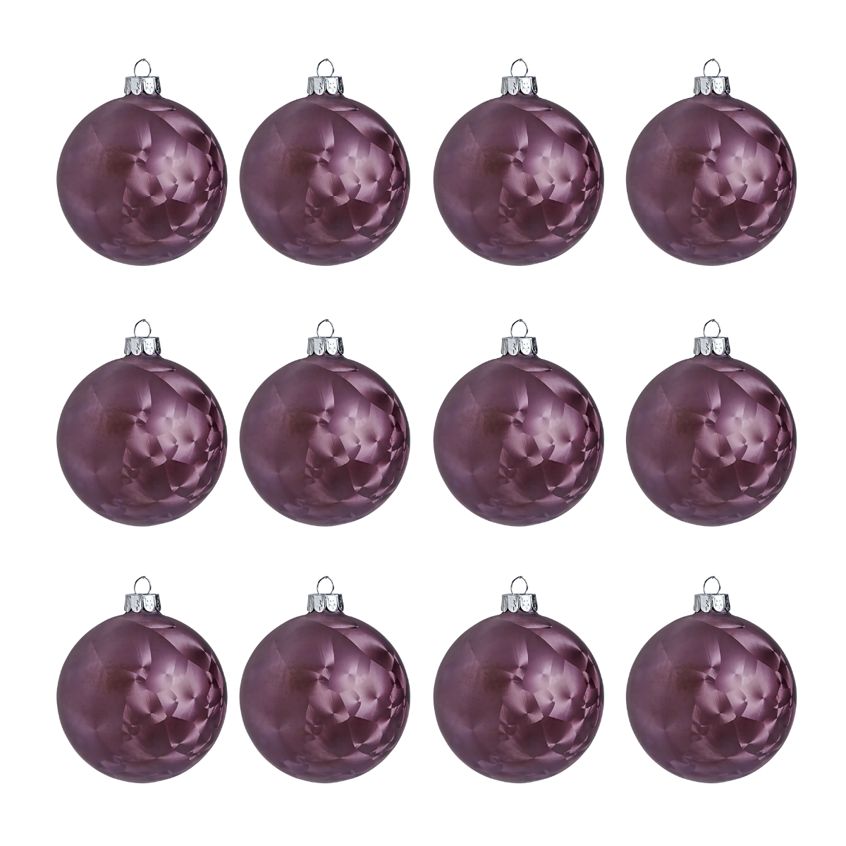 Boules de Noël Kaléidoscopique Set de 12