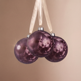 Boule de Noël Kaléidoscopique Violet
