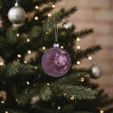 Pallone di Natale in vetro caleidoscopico