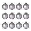 Boules de Noël Pailletée et Mat Grand Format Set de 12