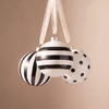 Boules de Noël Graphiques Noir