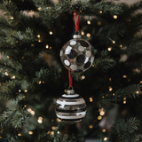 Transparent Graphic Christmas Ornaments