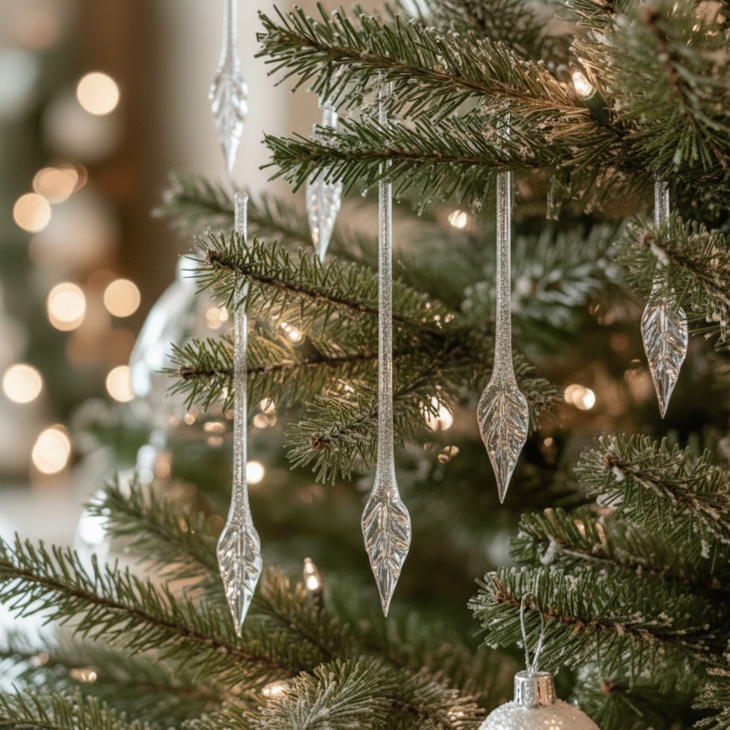 Suspensions de Noël Feuilles