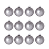 Boule de Noël Pailletée et Mat Petit Format Set de 12