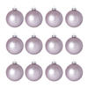 Boules de Noël Pailletée et Mat Grand Format Set de 12