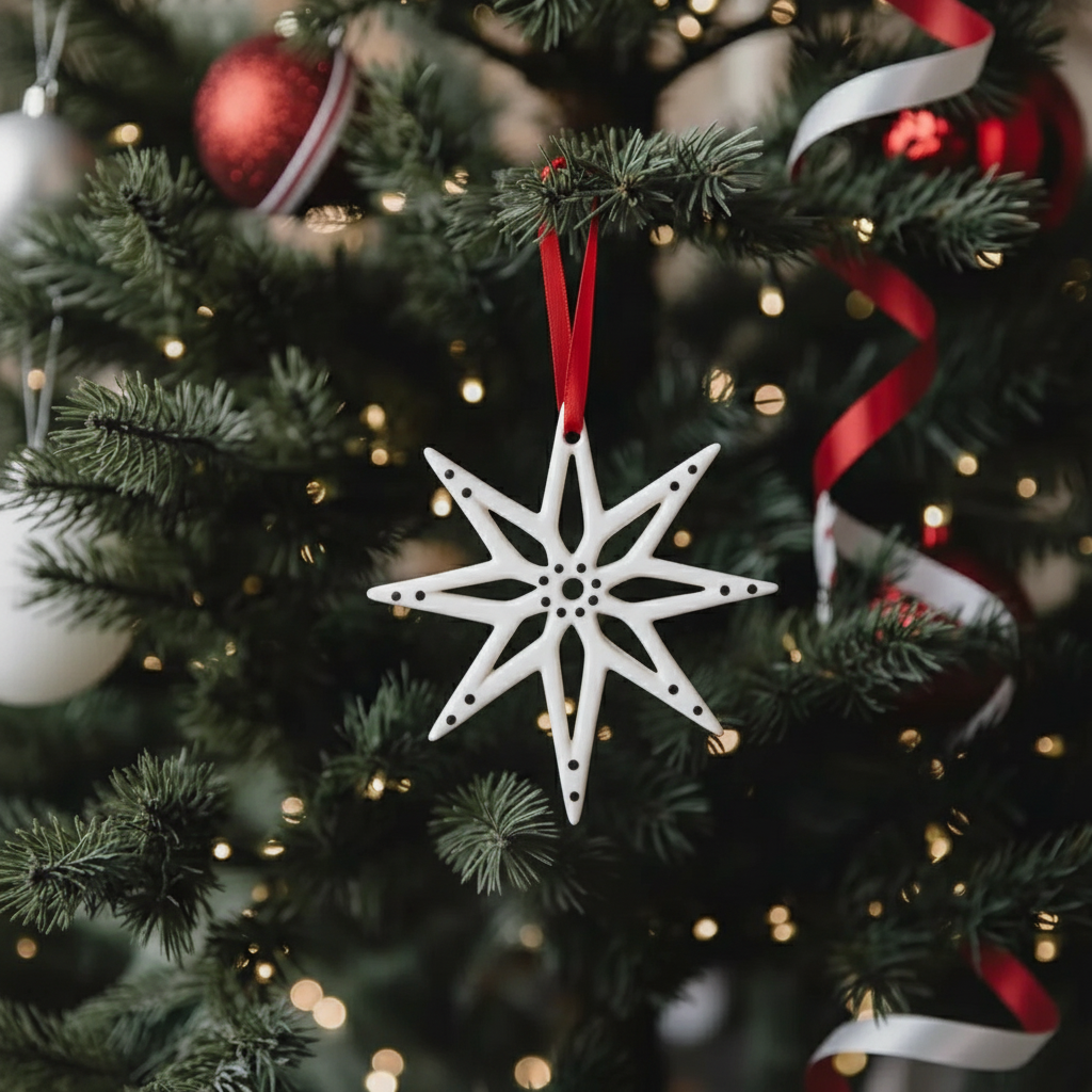 Lappi Snowflake Christmas Ornament