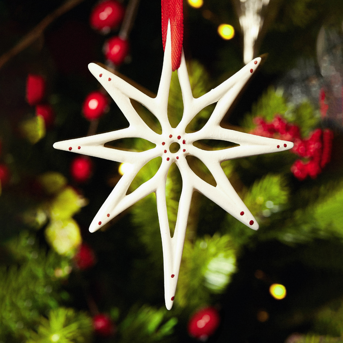 decorazioni fiocchi di Natale da Appendere