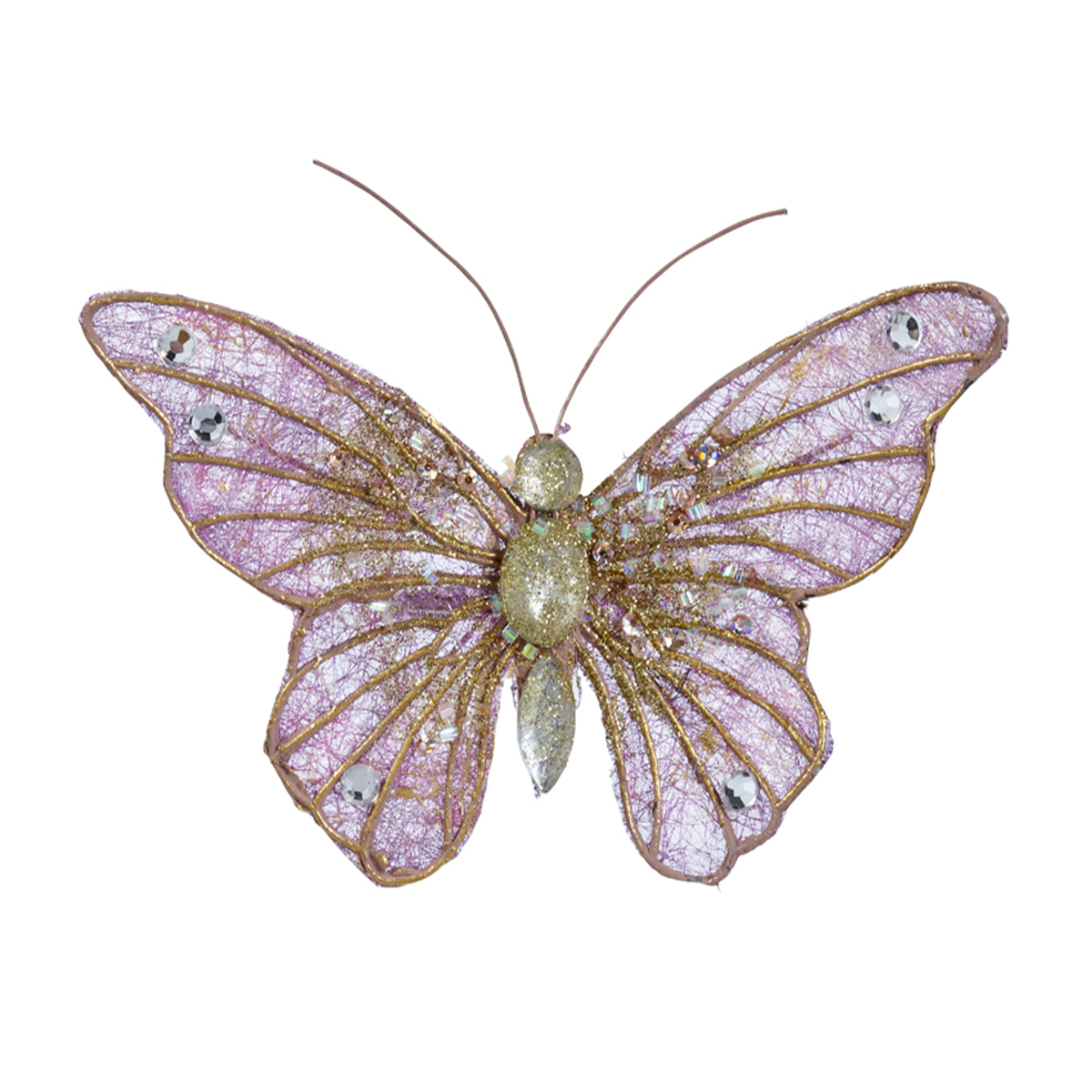 Colgante navideño mariposa h9