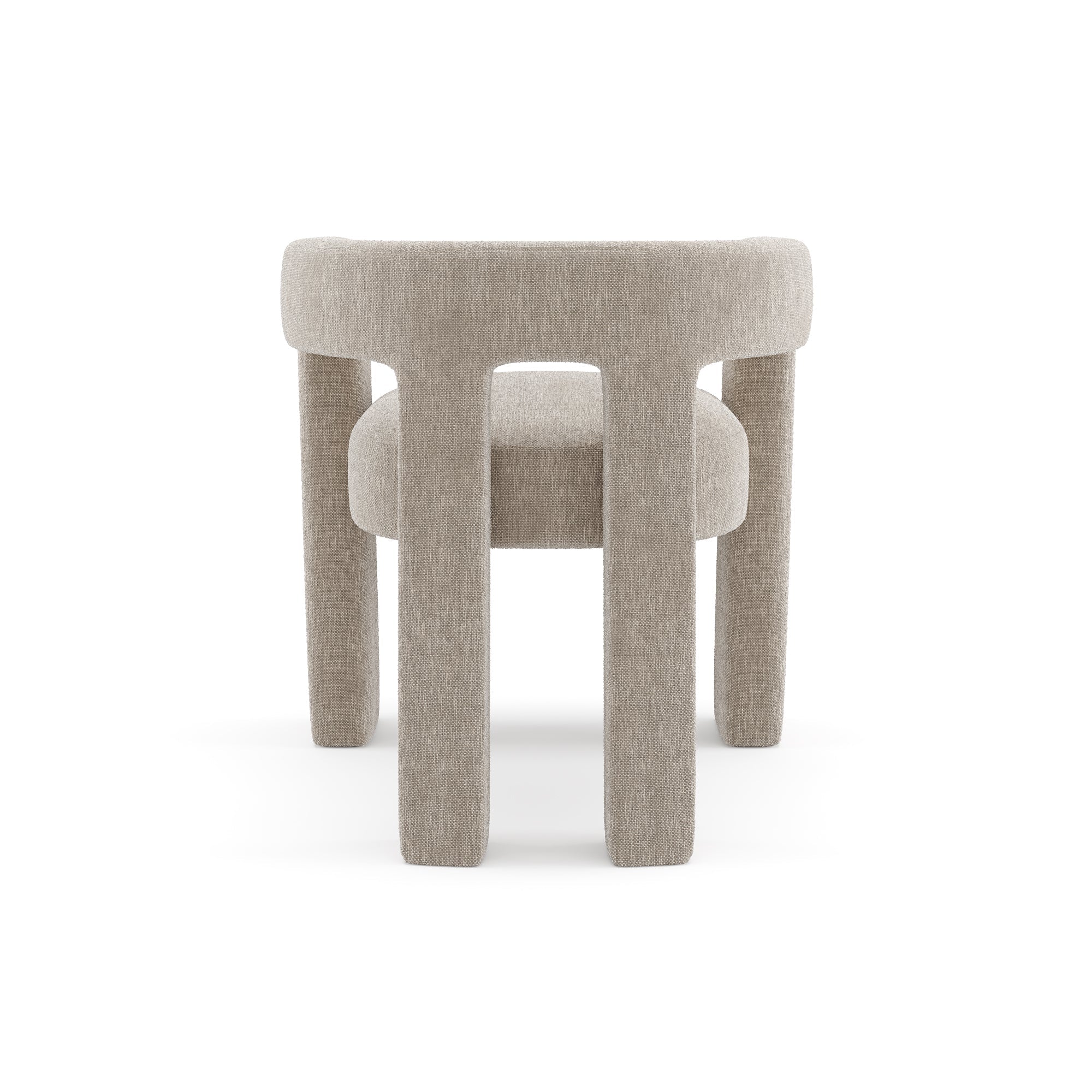 Fauteuil CELIA tissu tramé