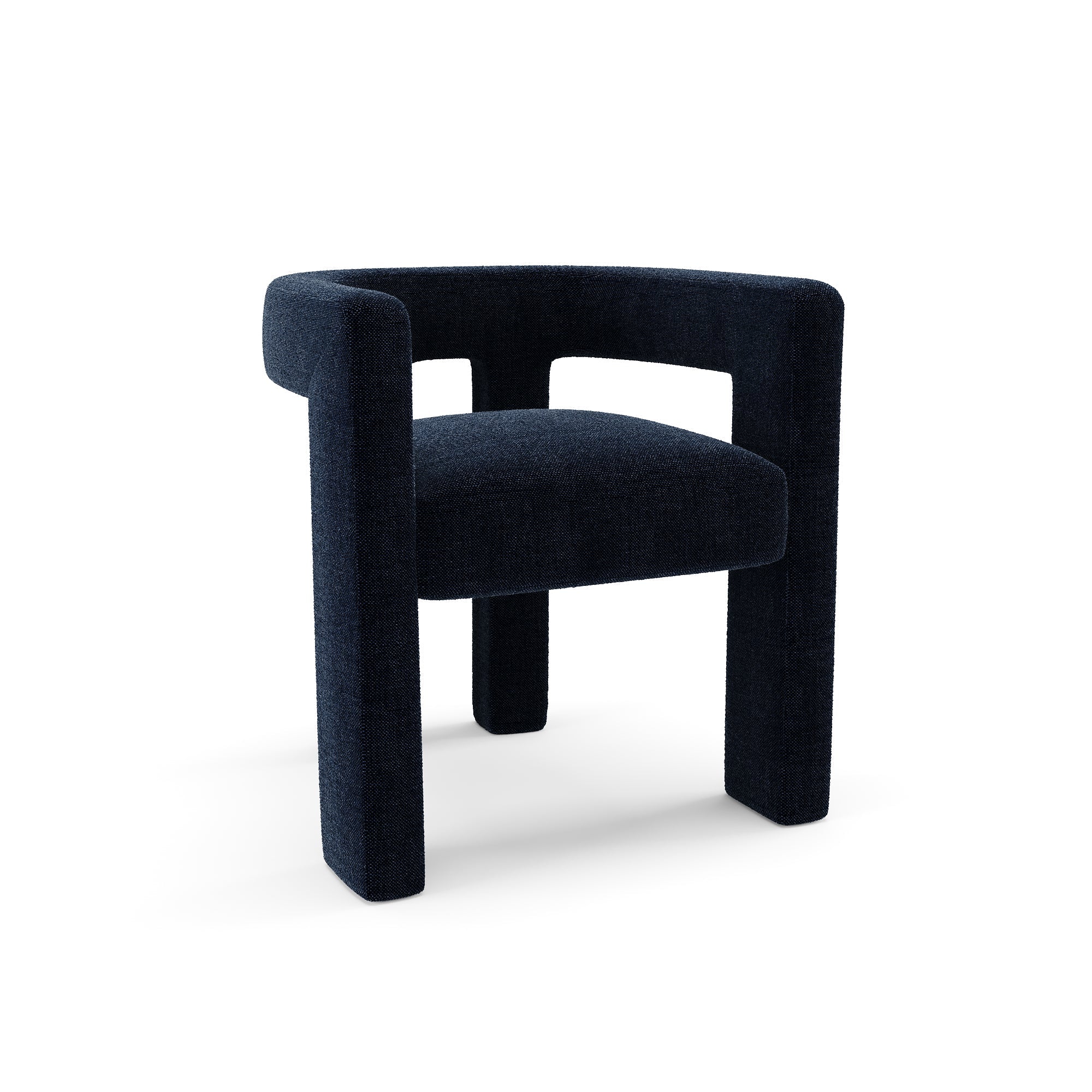 Fauteuil CELIA tissu tramé