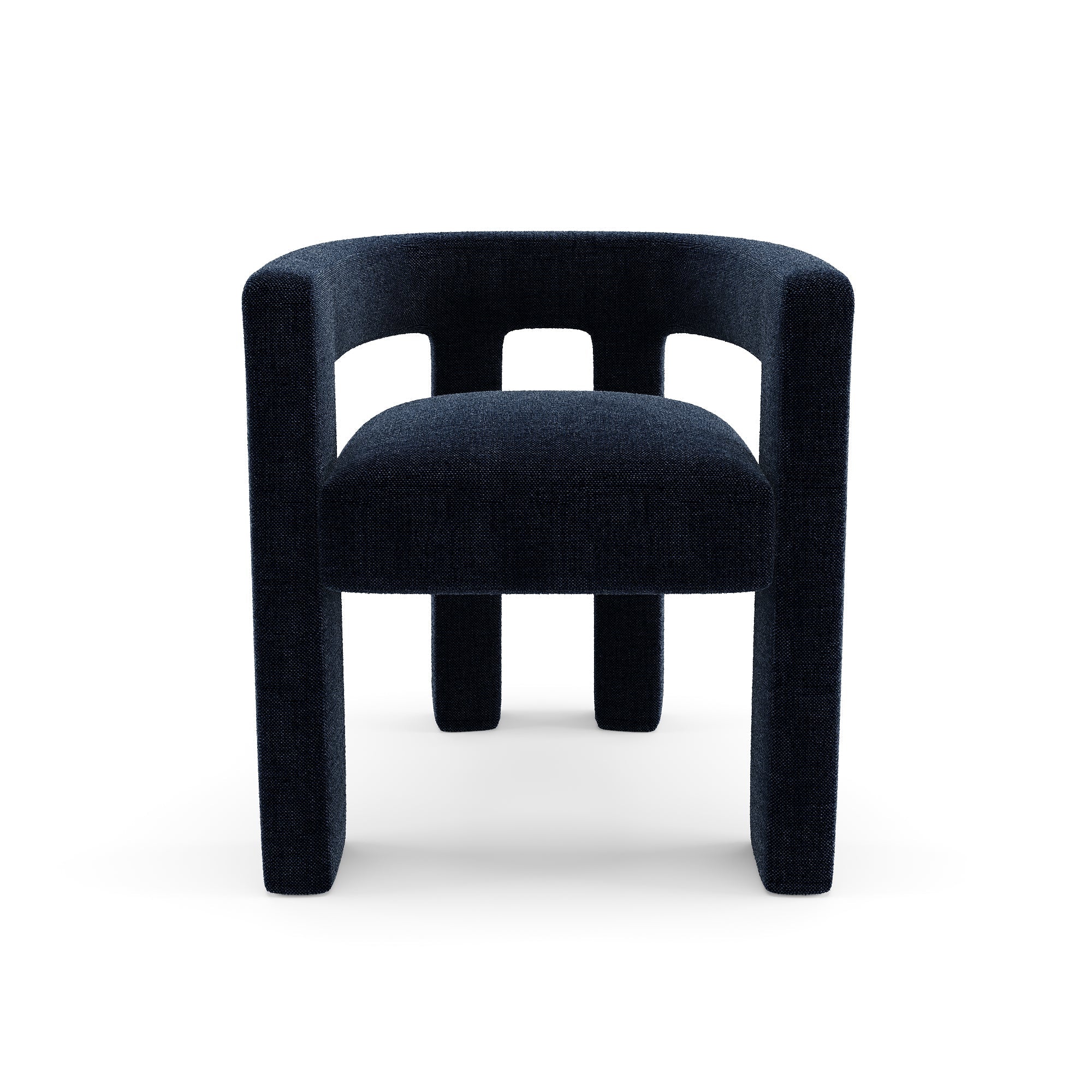 Fauteuil CELIA tissu tramé