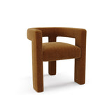 Fauteuil CELIA tissu tramé