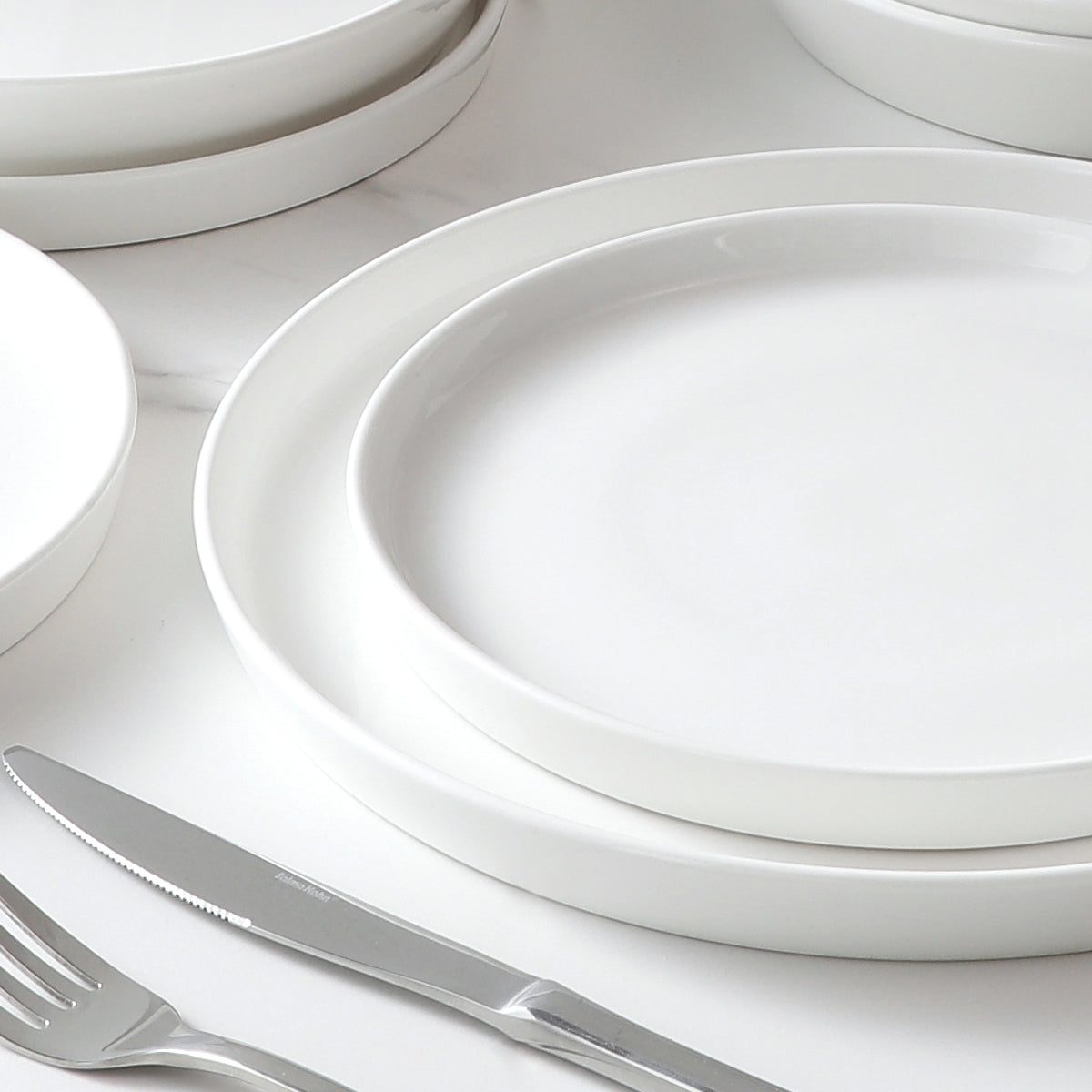 Service 4 assiettes plates Louise