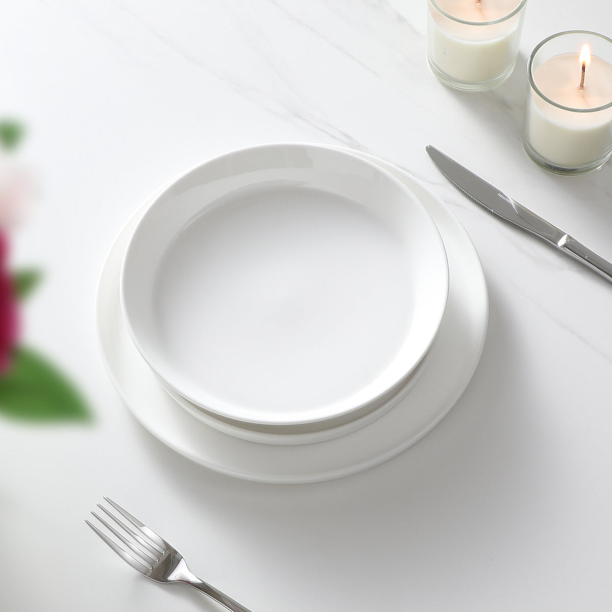 Service 4 assiettes creuses Louise