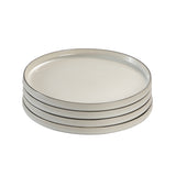 Service for 4 dessert plates Creamy