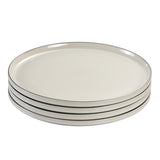 Service 4 flat plates Creamy