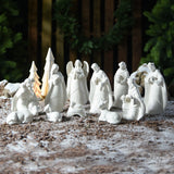 Molly porcelain Christmas crib