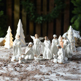 Aria Porcelain Christmas Crèche