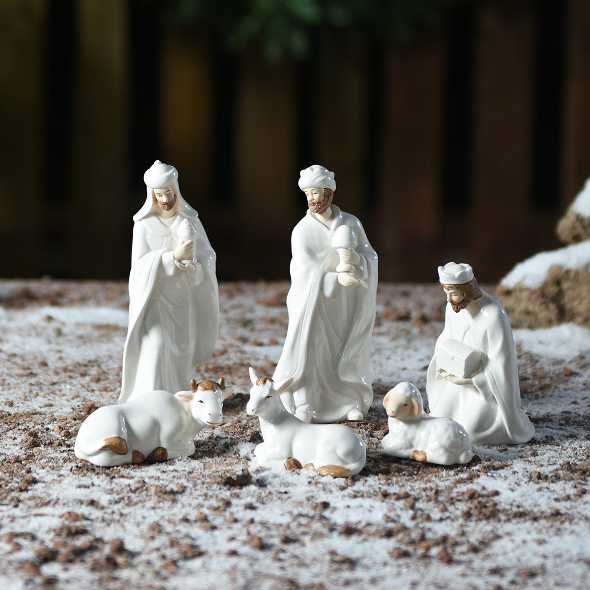 Presepe in porcellana Aria