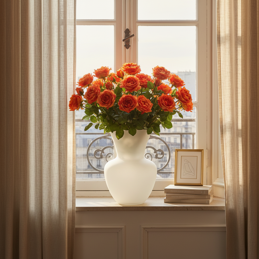 Tige de Rose David ouverte