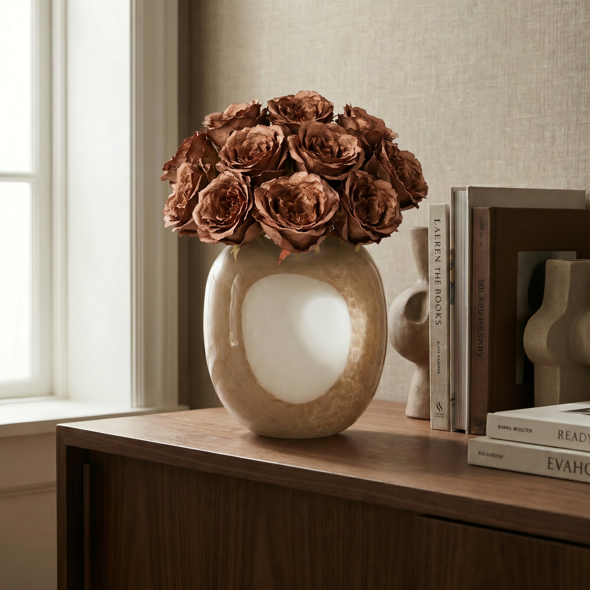 Closed Rose Leslie Stem