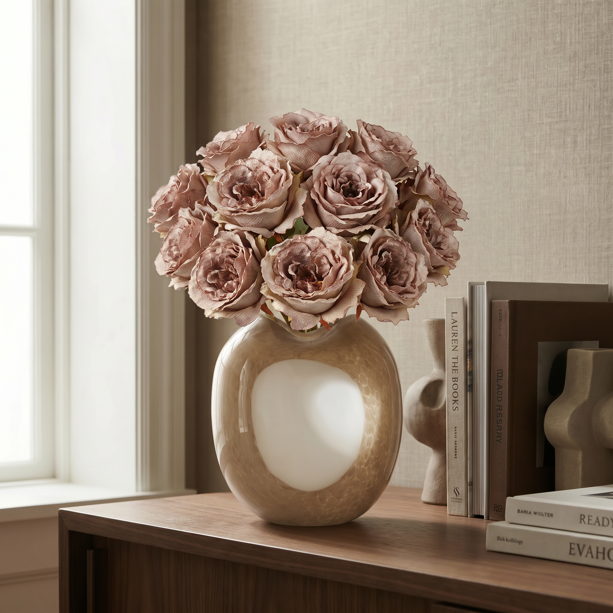 Closed Rose Leslie Stem