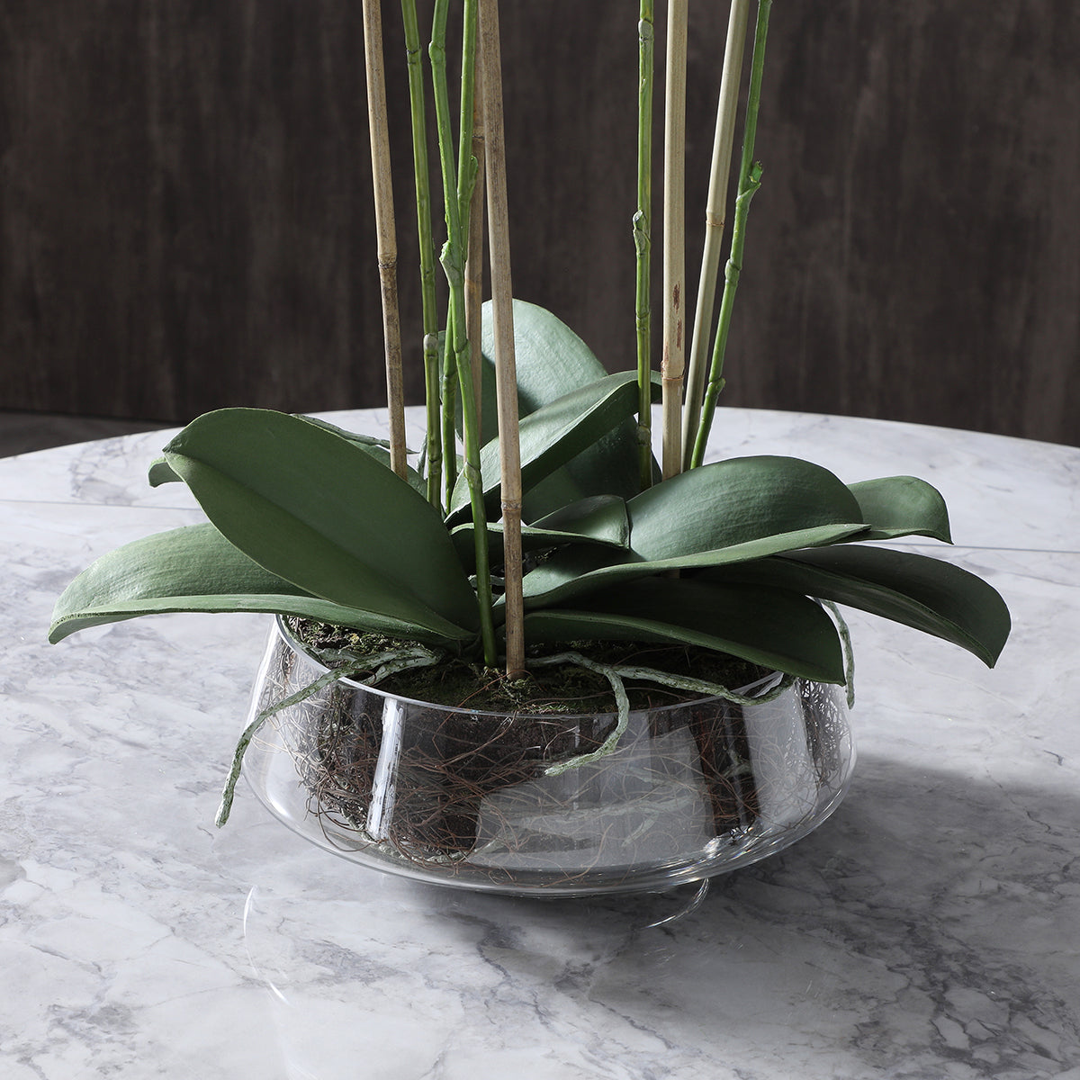 Composición de Orquídea Artificial Lena 10 ramas