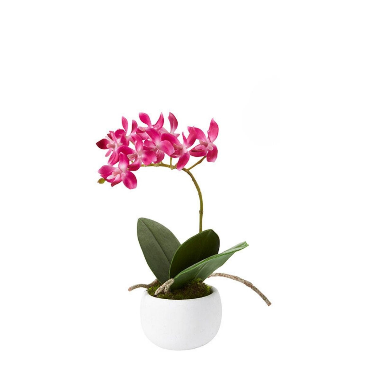 Composizione di orchidee artificiali