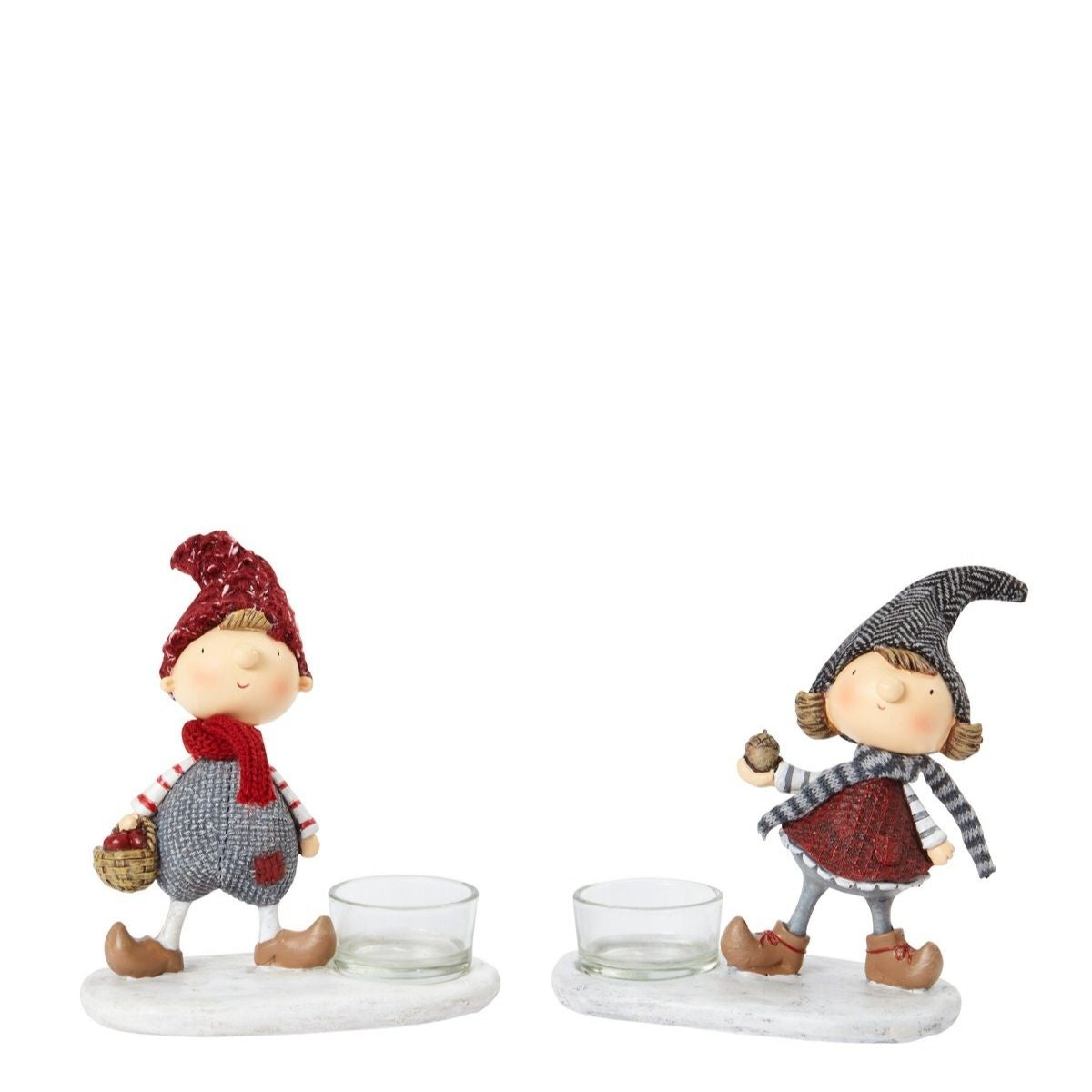 Figurine Olaf portacandele natalizie