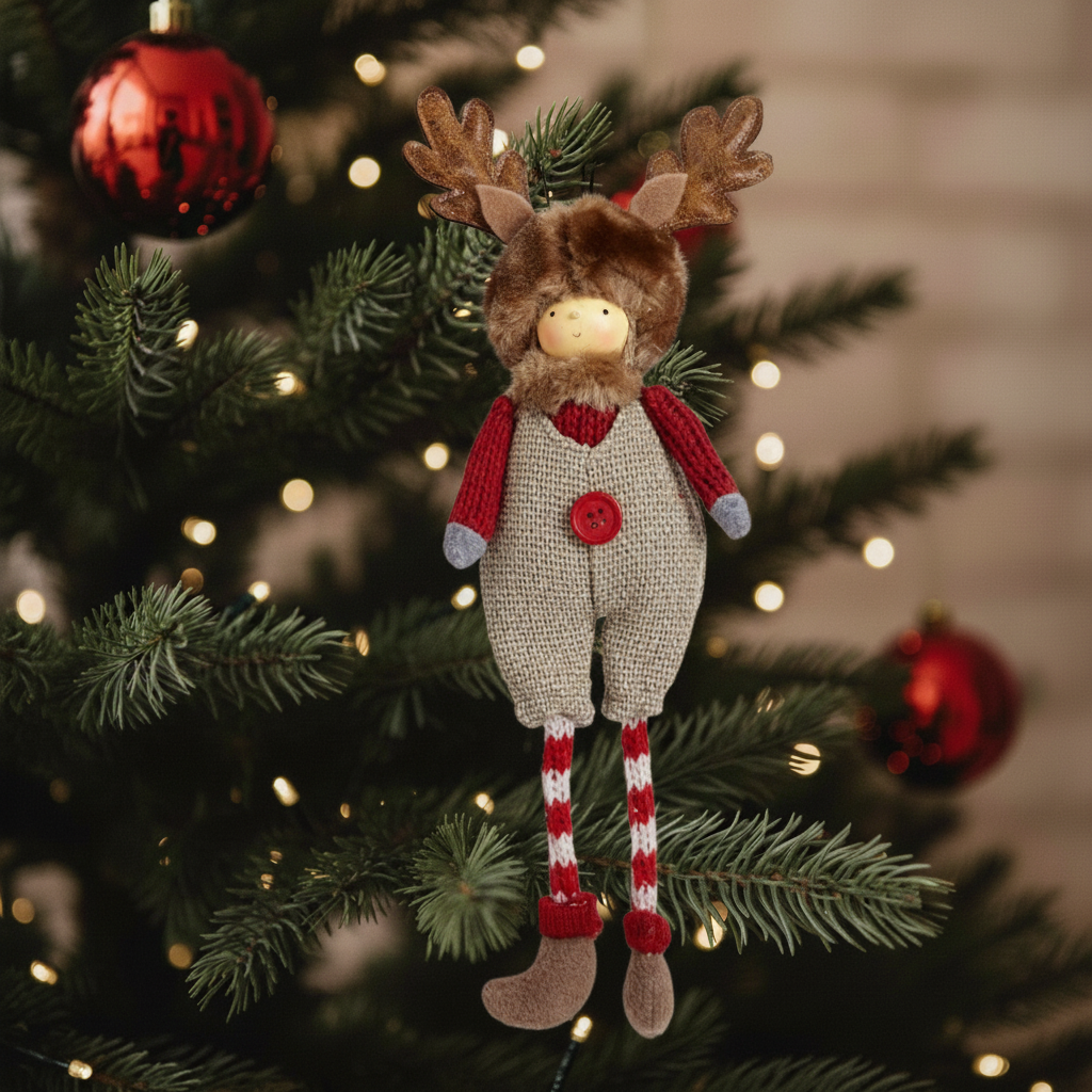 Suspension Figurine de Noël Garçon Rudy