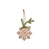 Natura Snowflake Christmas Suspension