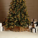Loberon - Cache-pied Pour Sapin De Noël En Bambou Tressé - Diamètre ~60 Cm, Couleur Marron - 4