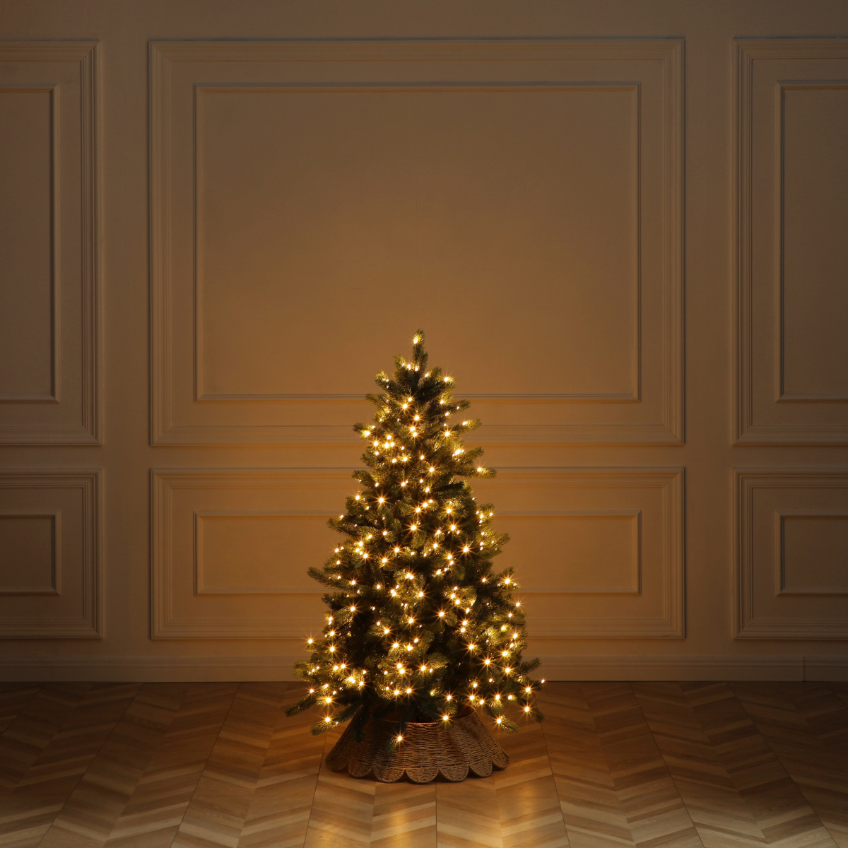 Árbol de Navidad Sam con LED 150cm